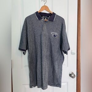 Men’s Team Starter Penn State Golf Shirt XL